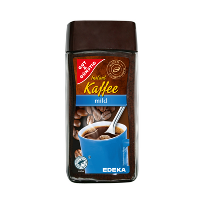GUT&GÜNSTIG Mild löslicher Bohnenkaffee 200g foodpipe [Lebensmittel-Lieferservice Rostock]