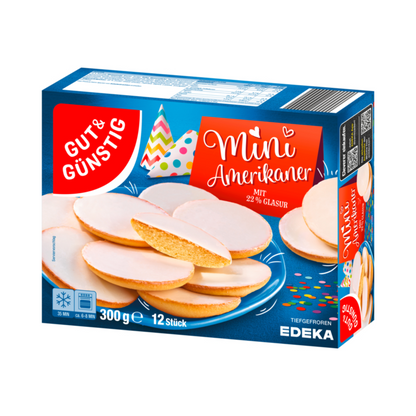 GUT&GÜNSTIG Mini-Amerikaner 12ST 300g foodpipe [Lebensmittel-Lieferservice Rostock]