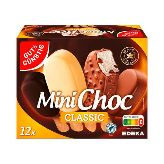 GUT&GÜNSTIG Mini Choc 12x50ml foodpipe [Lebensmittel-Lieferservice Rostock]