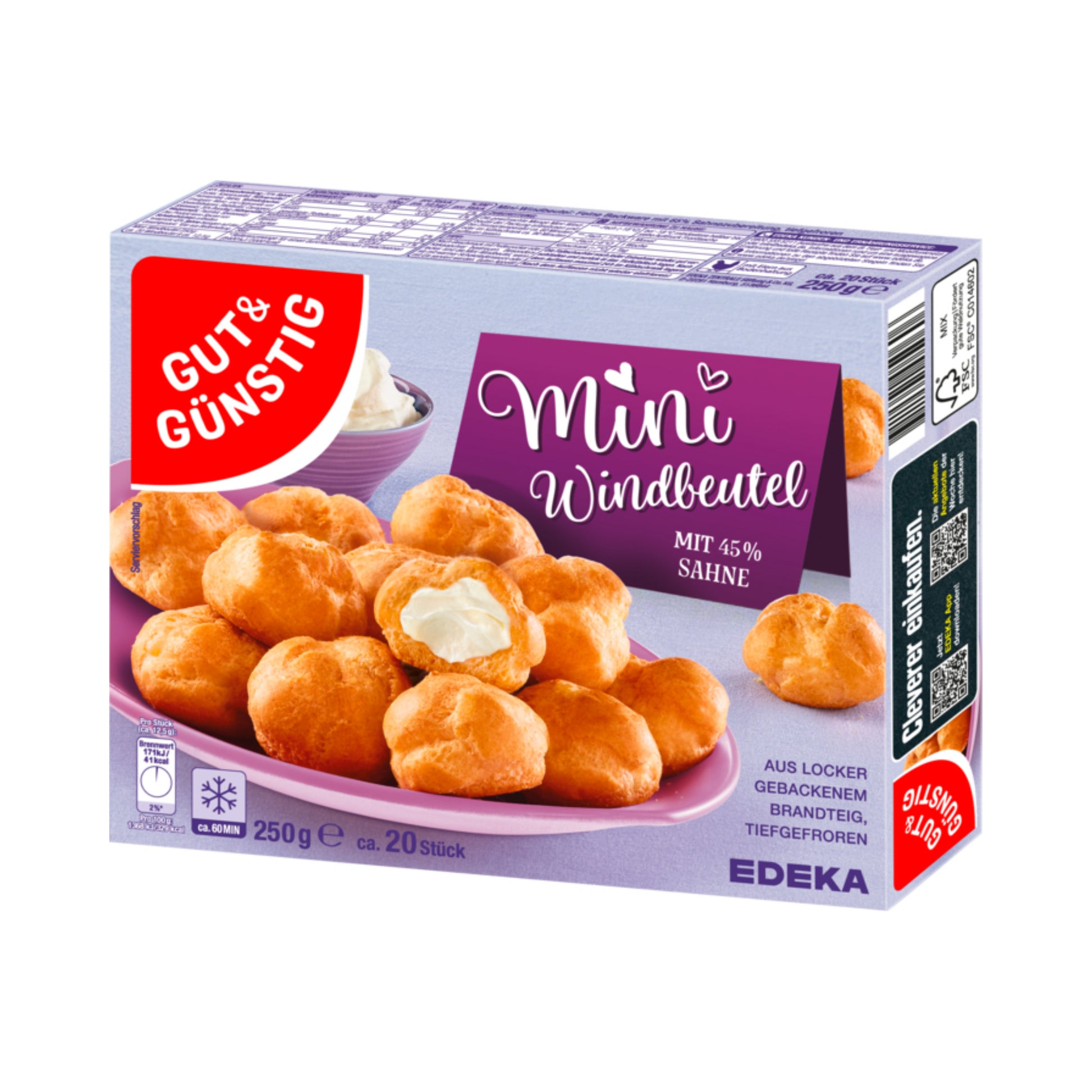 GUT&GÜNSTIG Mini-Windbeutel 250g foodpipe [Lebensmittel-Lieferservice Rostock]