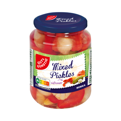 GUT&GÜNSTIG Mixed Pickles 330g foodpipe [Lebensmittel-Lieferservice Rostock]