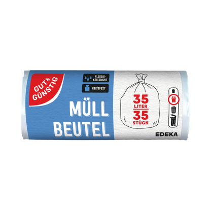 GUT&GÜNSTIG Müllbeutel 35l 35ST foodpipe [Lebensmittel-Lieferservice Rostock]
