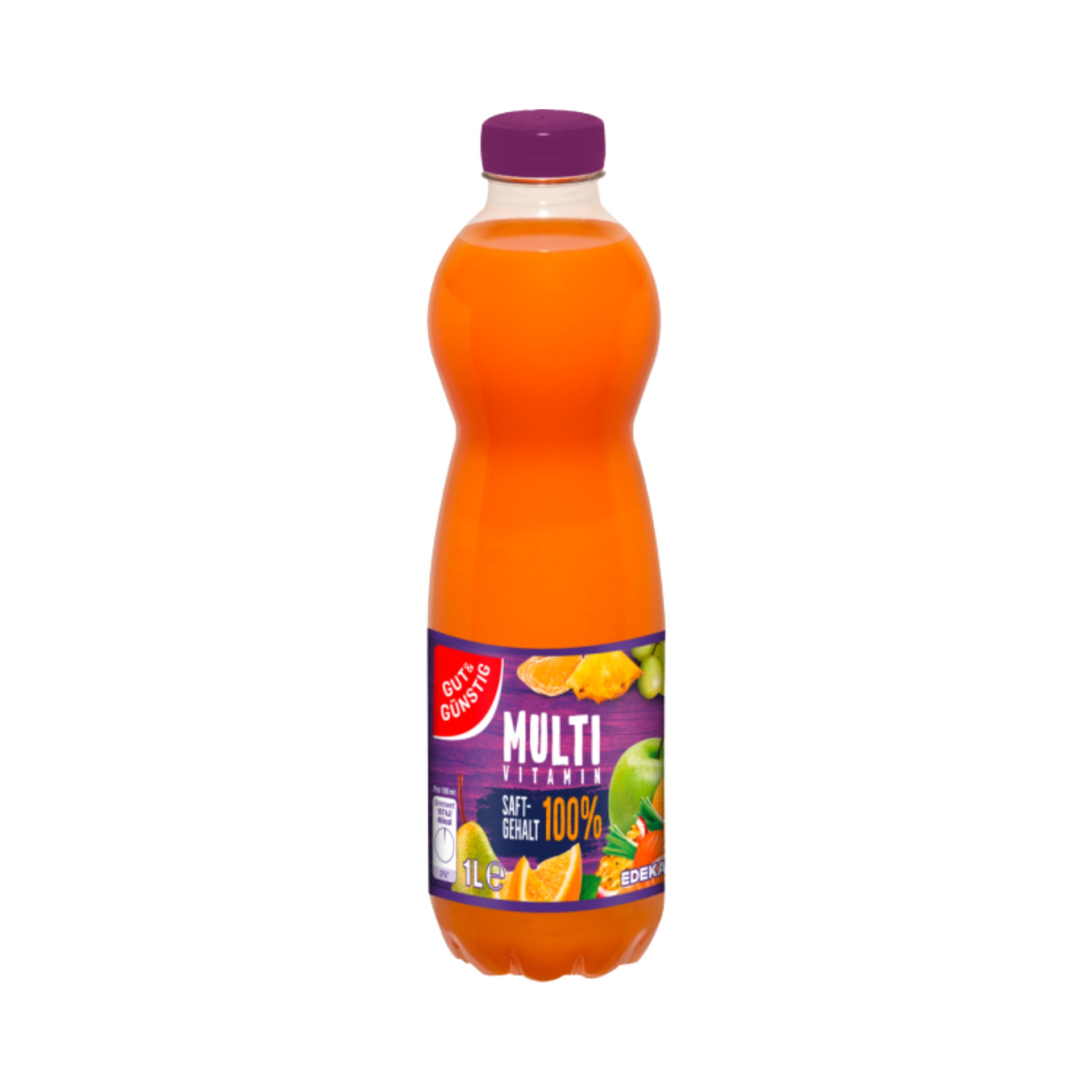 GUT&GÜNSTIG Multivitaminsaft 1l DPG foodpipe [Lebensmittel-Lieferservice Rostock]