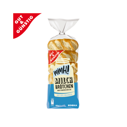 GUT&GÜNSTIG Original französische Milchbrötchen 12ST 480g foodpipe [Lebensmittel-Lieferservice Rostock]