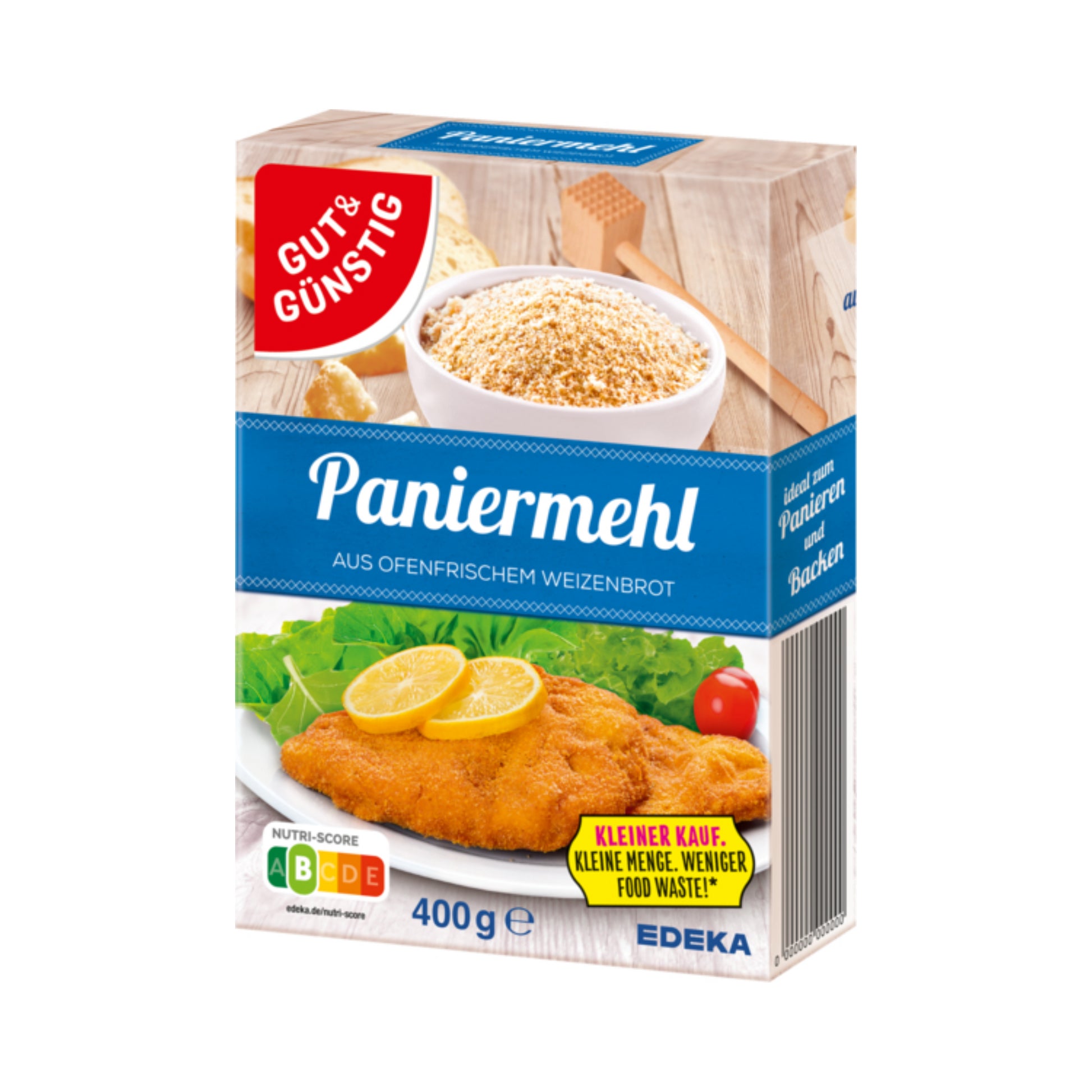 GUT&GÜNSTIG Paniermehl kleiner Kauf 400g foodpipe [Lebensmittel-Lieferservice Rostock]