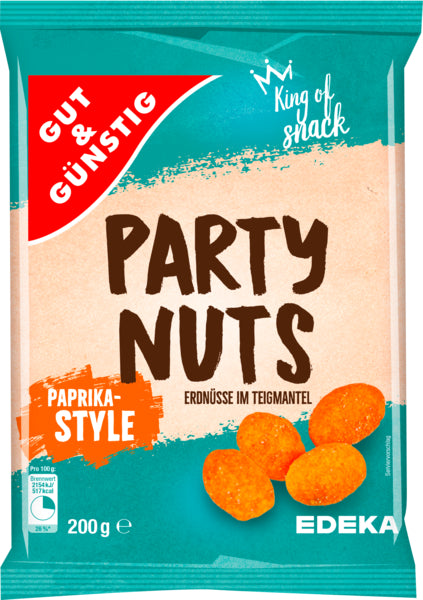 GUT&GÜNSTIG Party Nuts 200g foodpipe [Lebensmittel-Lieferservice Rostock]