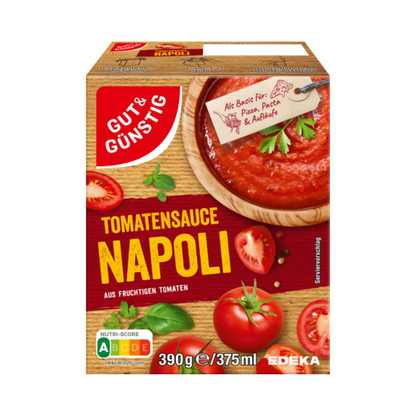 GUT&GÜNSTIG Pasta Sauce Klassiker 390g foodpipe [Lebensmittel-Lieferservice Rostock]