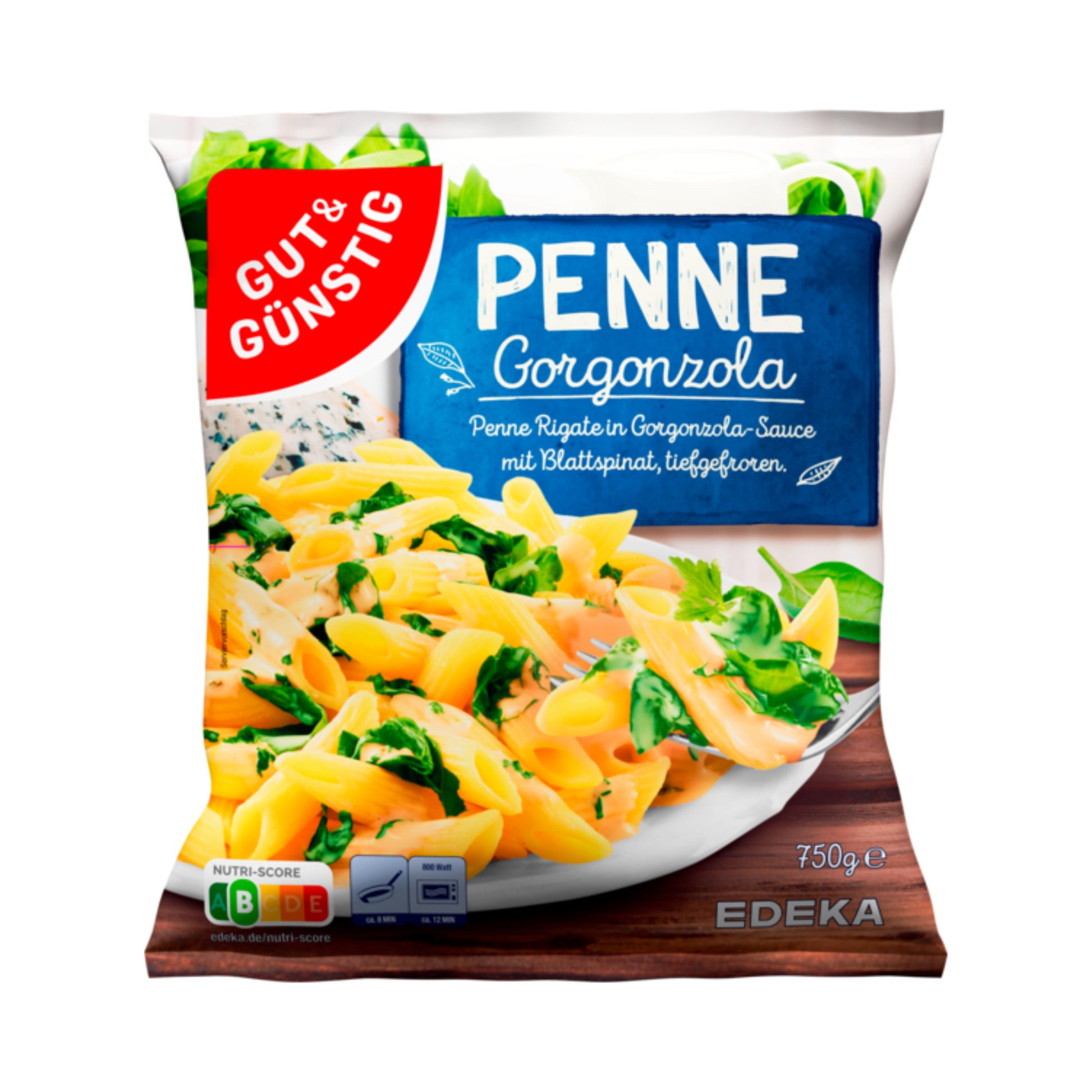 GUT&GÜNSTIG Penne Gorgonzola 750g foodpipe [Lebensmittel-Lieferservice Rostock]