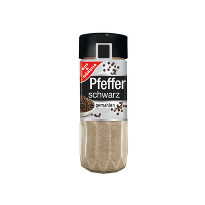 GUT&GÜNSTIG Pfeffer schwarz gemahlen 50g foodpipe [Lebensmittel-Lieferservice Rostock]