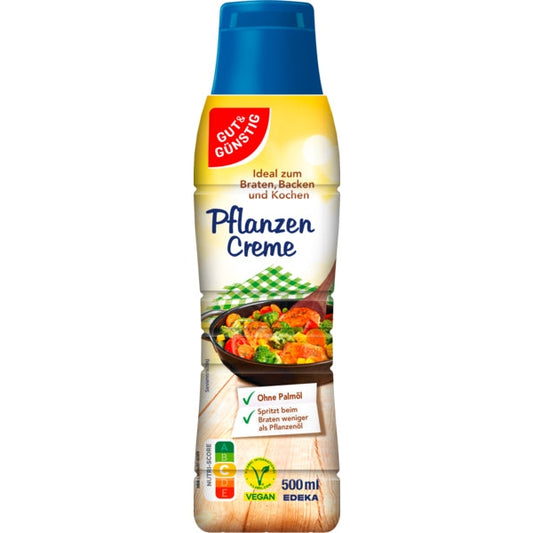 GUT&GÜNSTIG Pflanzencreme 500ml foodpipe [Lebensmittel-Lieferservice Rostock]