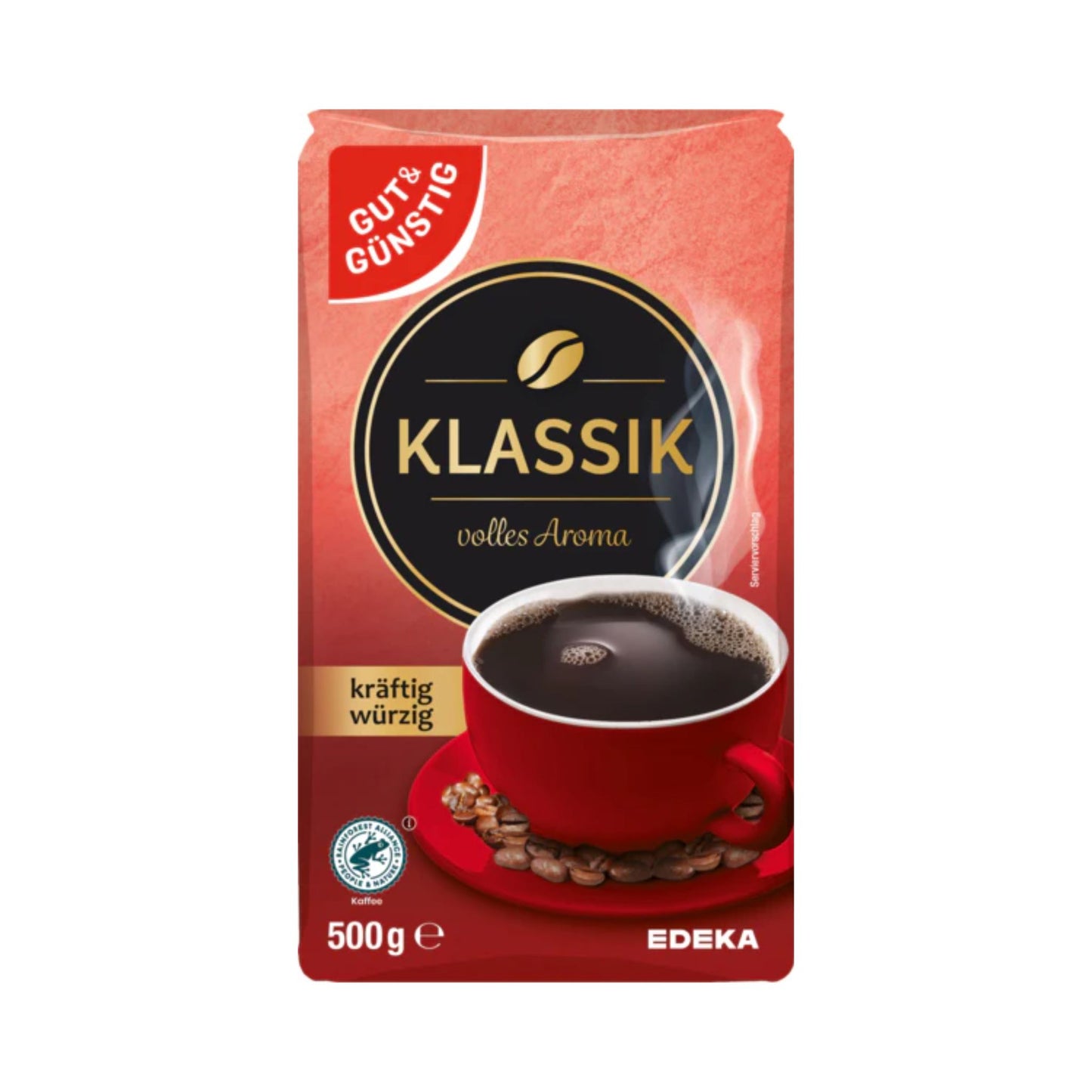 GUT&GÜNSTIG Röstkaffee Klassik 500g foodpipe [Lebensmittel-Lieferservice Rostock]