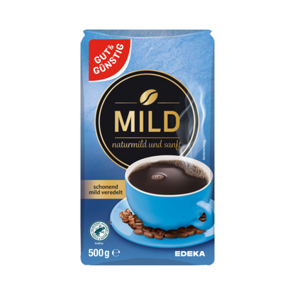 GUT&GÜNSTIG Röstkaffee Mild 500g foodpipe [Lebensmittel-Lieferservice Rostock]