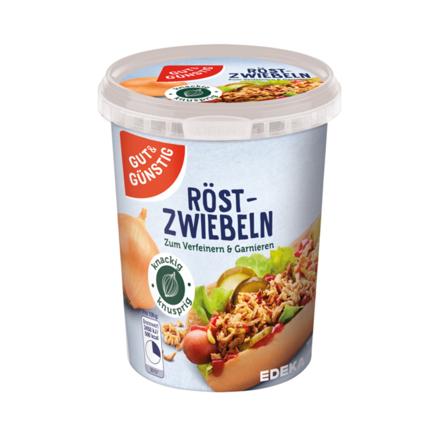 GUT&GÜNSTIG Röstzwiebeln 150g foodpipe [Lebensmittel-Lieferservice Rostock]