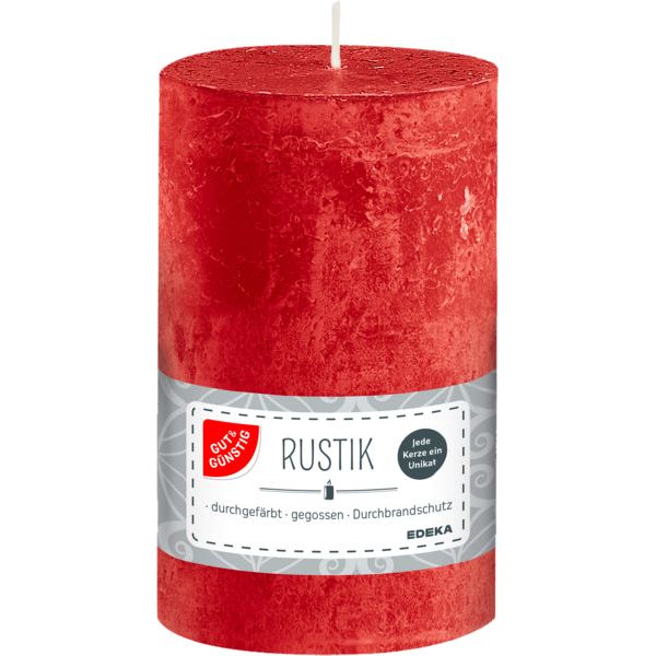 GUT&GÜNSTIG Rustikstumpe rot 13x7cm foodpipe [Lebensmittel-Lieferservice Rostock]