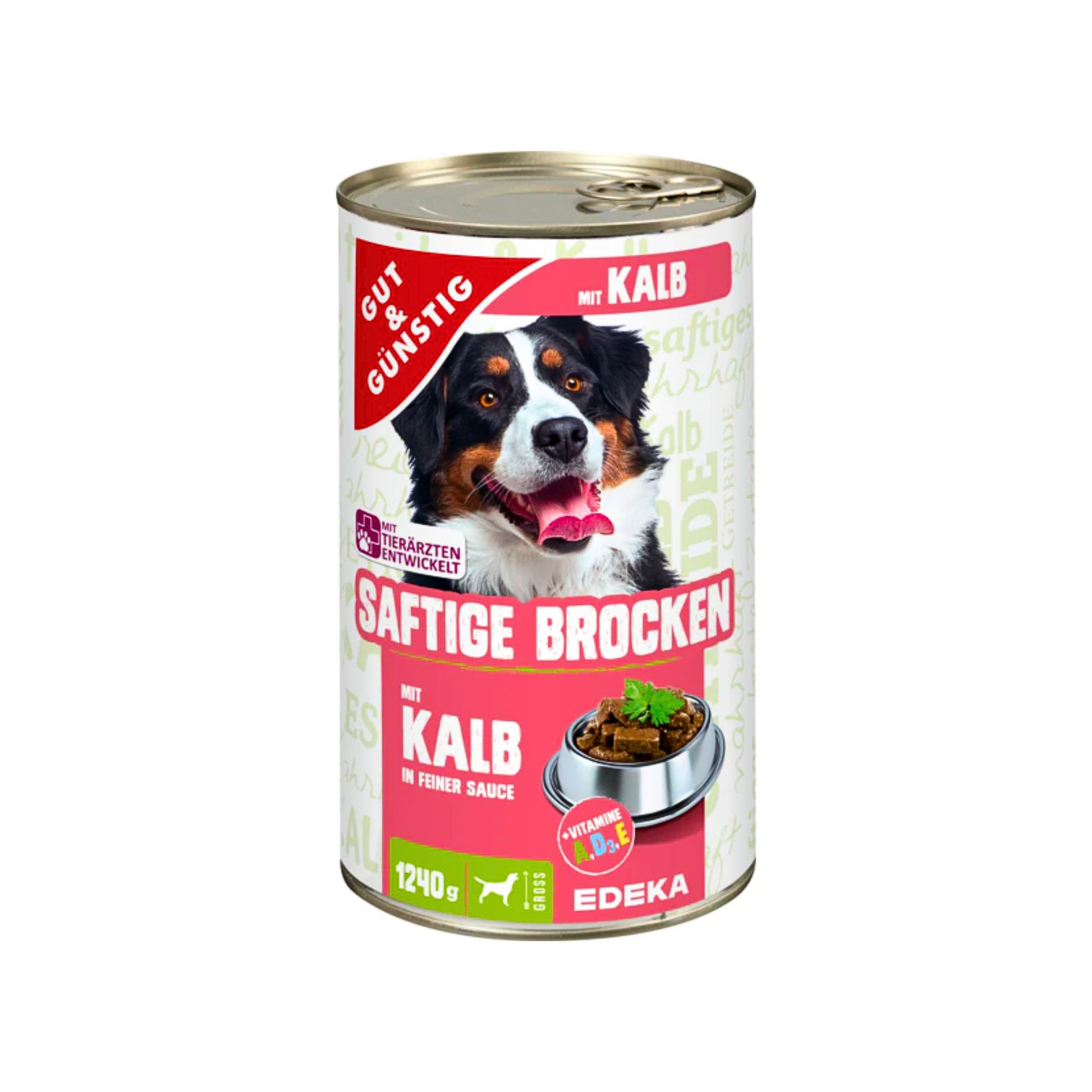 GUT&GÜNSTIG Saftige Brocken mit Kalb 1240g foodpipe [Lebensmittel-Lieferservice Rostock]