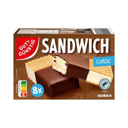 GUT&GÜNSTIG Sandwich Classic 8x90ml foodpipe [Lebensmittel-Lieferservice Rostock]