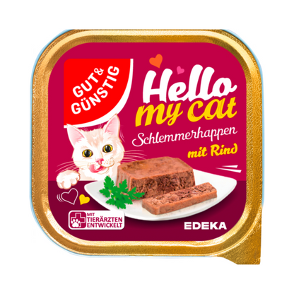 GUT&GÜNSTIG Schlemmerhappen mit Rind 100g foodpipe [Lebensmittel-Lieferservice Rostock]