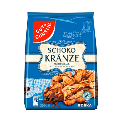 GUT&GÜNSTIG Schokokränze 250g foodpipe [Lebensmittel-Lieferservice Rostock]