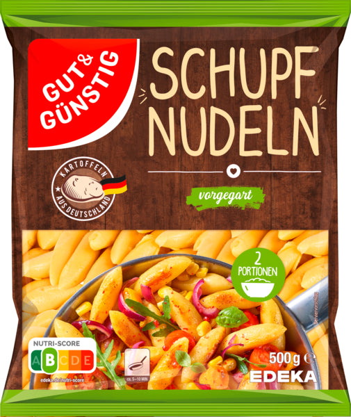 GUT&GÜNSTIG Schupfnudeln 500g foodpipe [Lebensmittel-Lieferservice Rostock]