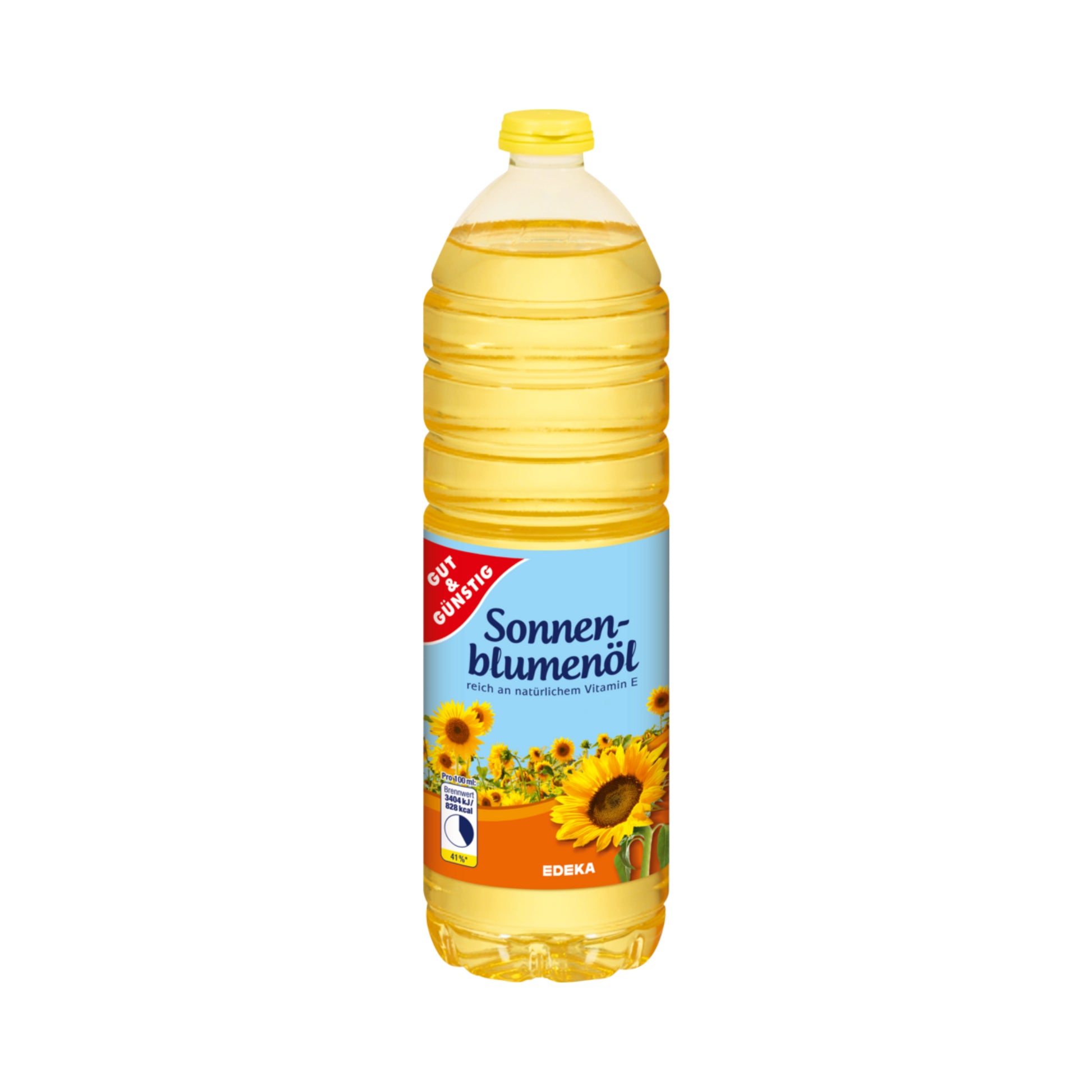 GUT&GÜNSTIG Sonnenblumenöl 1l foodpipe [Lebensmittel-Lieferservice Rostock]