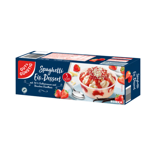 GUT&GÜNSTIG Spaghetti-Eis 3x170ml foodpipe [Lebensmittel-Lieferservice Rostock]