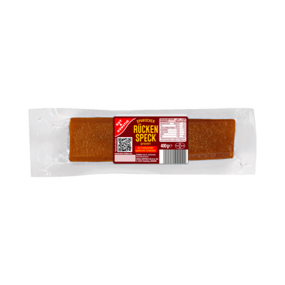 GUT&GÜNSTIG Spanischer Rückenspeck 400g foodpipe [Lebensmittel-Lieferservice Rostock]