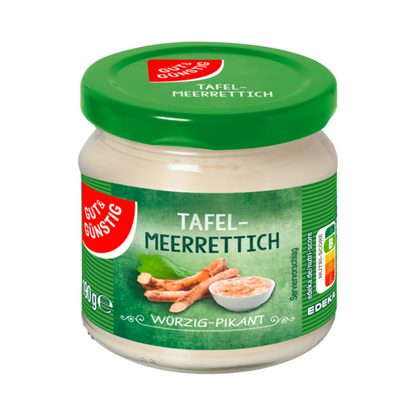 GUT&GÜNSTIG Tafelmeerrettich 190g foodpipe [Lebensmittel-Lieferservice Rostock]