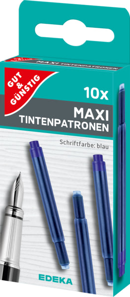 GUT&GÜNSTIG Tintenpatronen Maxi 10ST foodpipe [Lebensmittel-Lieferservice Rostock]