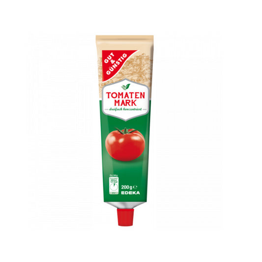 GUT&GÜNSTIG Tomatenmark Tube 3-fach konzentriert 200g foodpipe [Lebensmittel-Lieferservice Rostock]