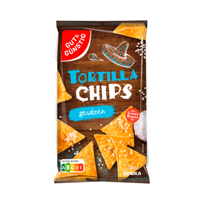 GUT&GÜNSTIG Tortilla Chips mit Salzgeschmack 300g foodpipe Rostock [Lebensmittel-Lieferservice Rostock]