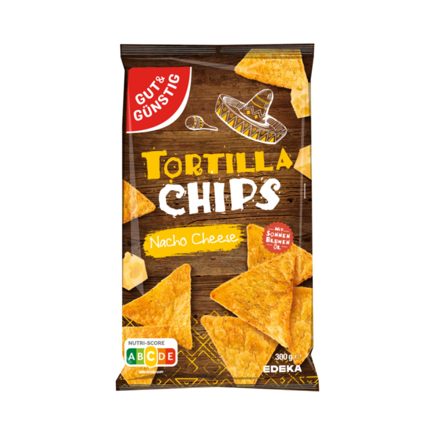 GUT&GÜNSTIG Tortillachips Nacho Cheese 300g foodpipe Rostock [Lebensmittel-Lieferservice Rostock]