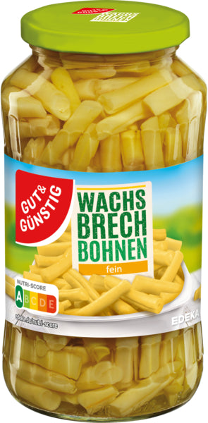 GUT&GÜNSTIG Wachsbrechbohnen 660g foodpipe [Lebensmittel-Lieferservice Rostock]