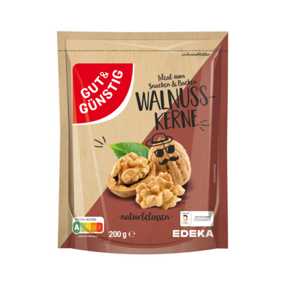GUT&GÜNSTIG Walnusskerne 200g foodpipe [Lebensmittel-Lieferservice Rostock]