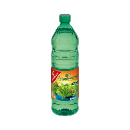 GUT&GÜNSTIG Wein-Branntweinessig 5% Säure 1l PET foodpipe [Lebensmittel-Lieferservice Rostock]