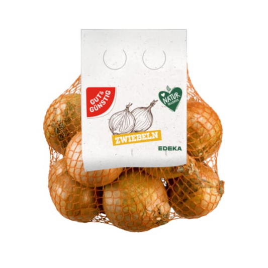 GUT&GÜNSTIG Zwiebeln Deutschland Klasse II 2kg Girsac foodpipe [Lebensmittel-Lieferservice Rostock]