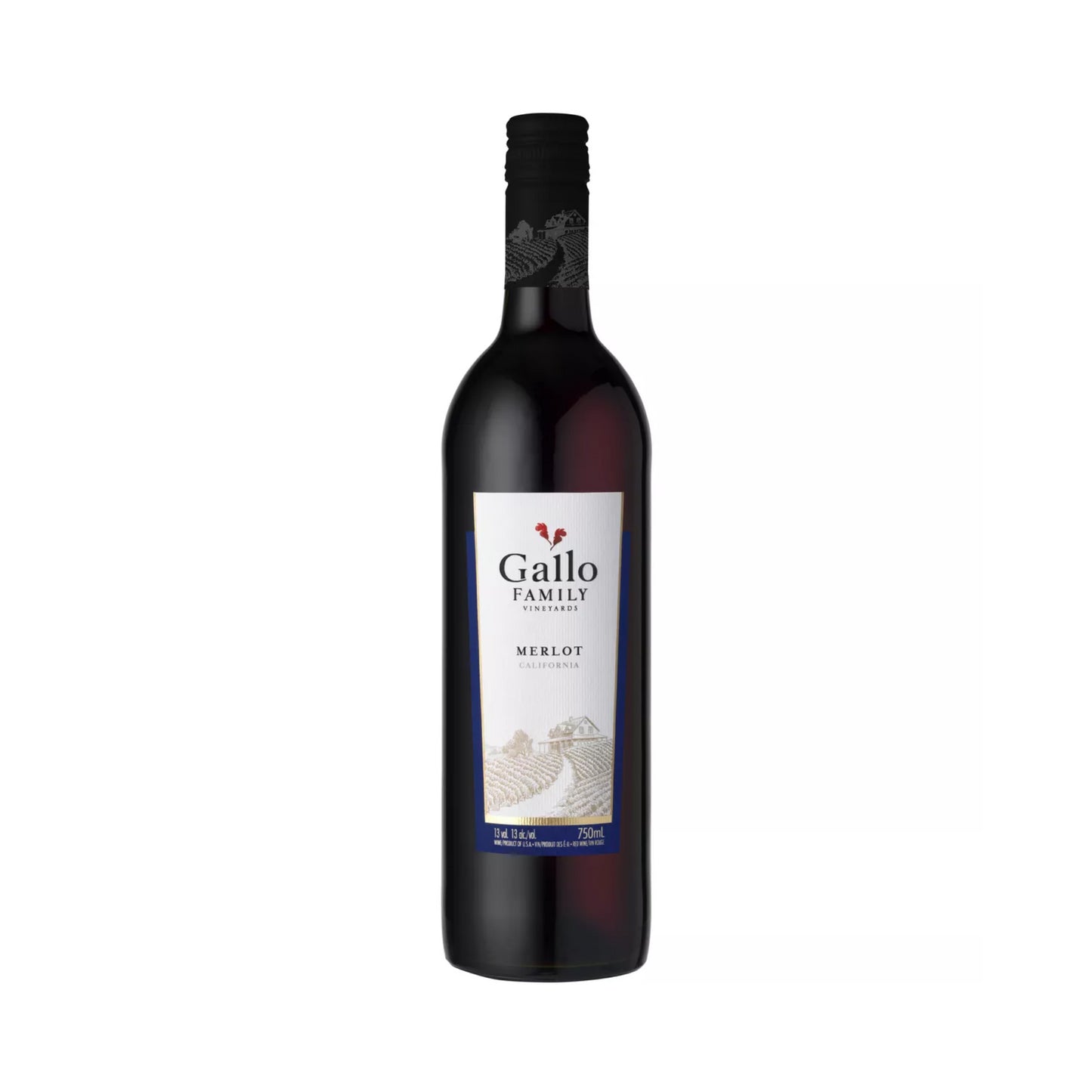 Gallo Family Vineyards Merlot 0,75l foodpipe [Lebensmittel-Lieferservice Rostock]