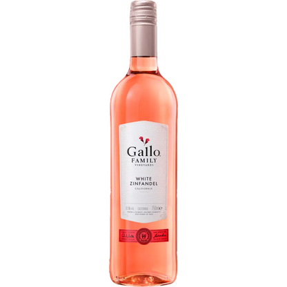 Gallo Family Vineyards White Zinfandel lieblich 0,75l foodpipe [Lebensmittel-Lieferservice Rostock]