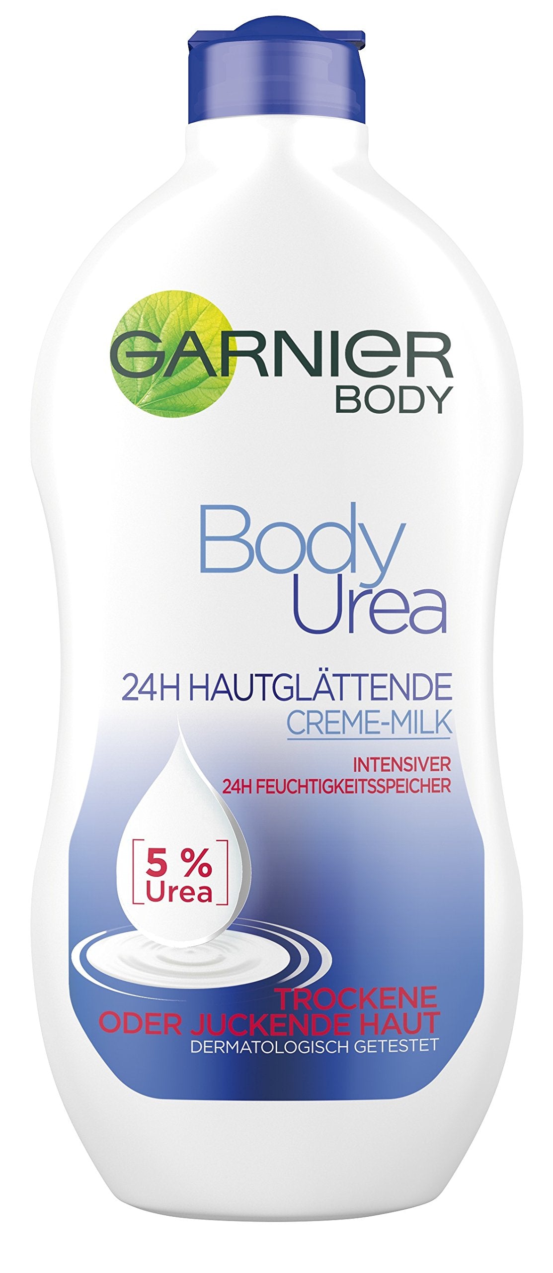 Garnier Body Urea 24h glättende Creme-Milk 400ml foodpipe [Lebensmittel-Lieferservice Rostock]
