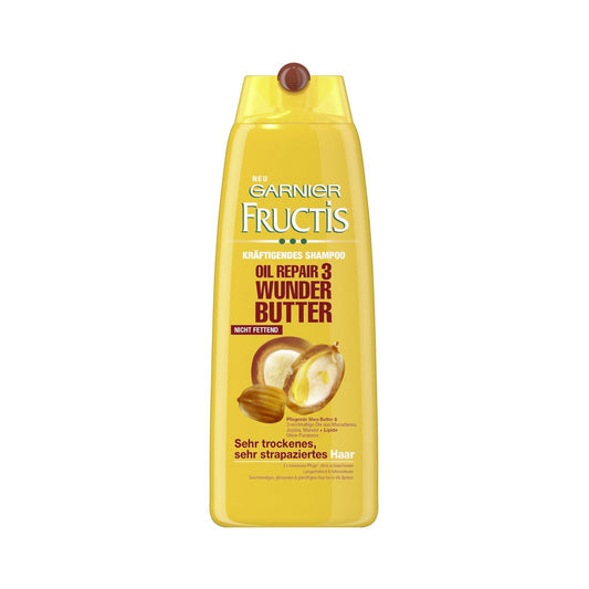 Garnier Fructis Shampoo Oil Repair 3 Wunderbutter für sehr trockenes und strapaziertes Haar 250ml foodpipe [Lebensmittel-Lieferservice Rostock]