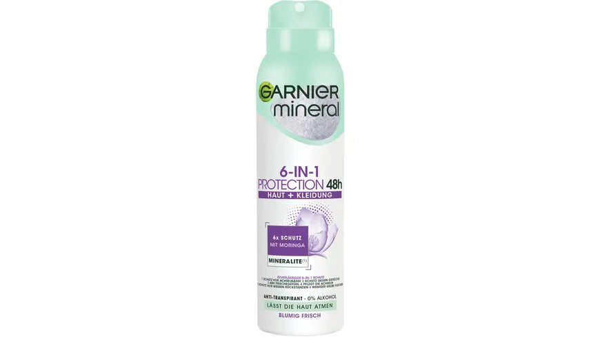 Garnier Mineral Deospray Women Protection 5 150ml foodpipe [Lebensmittel-Lieferservice Rostock]