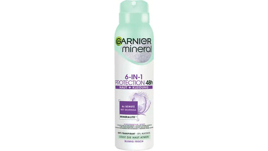 Garnier Mineral Deospray Women Protection 5 150ml foodpipe [Lebensmittel-Lieferservice Rostock]