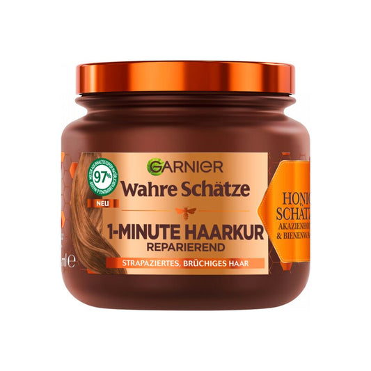 Garnier Wahre Schätze Honey Treasure Haarkur 340ml foodpipe [Lebensmittel-Lieferservice Rostock]