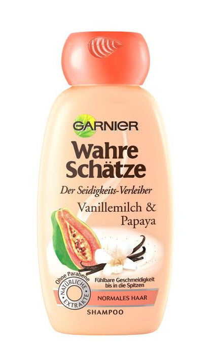 Garnier Wahre Schätze Shampoo 5Plantes 250ml foodpipe [Lebensmittel-Lieferservice Rostock]