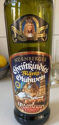 Gerstacker Nürnberger Christkindles Markt Glühwein rot 1l foodpipe Rostock [Lebensmittel-Lieferservice Rostock]