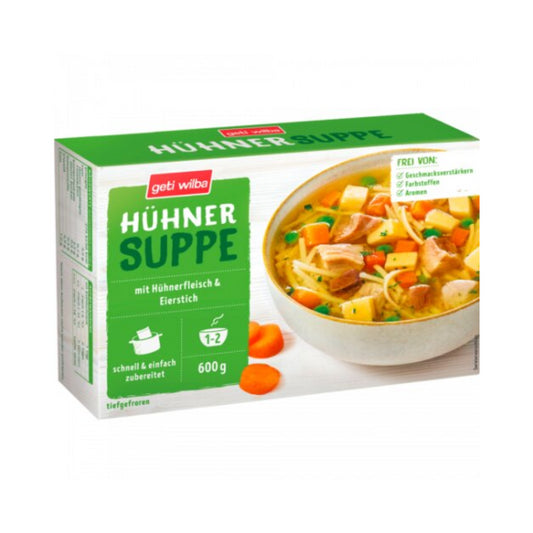 Geti Wilba Hühnersuppentopf 600g foodpipe [Lebensmittel-Lieferservice Rostock]