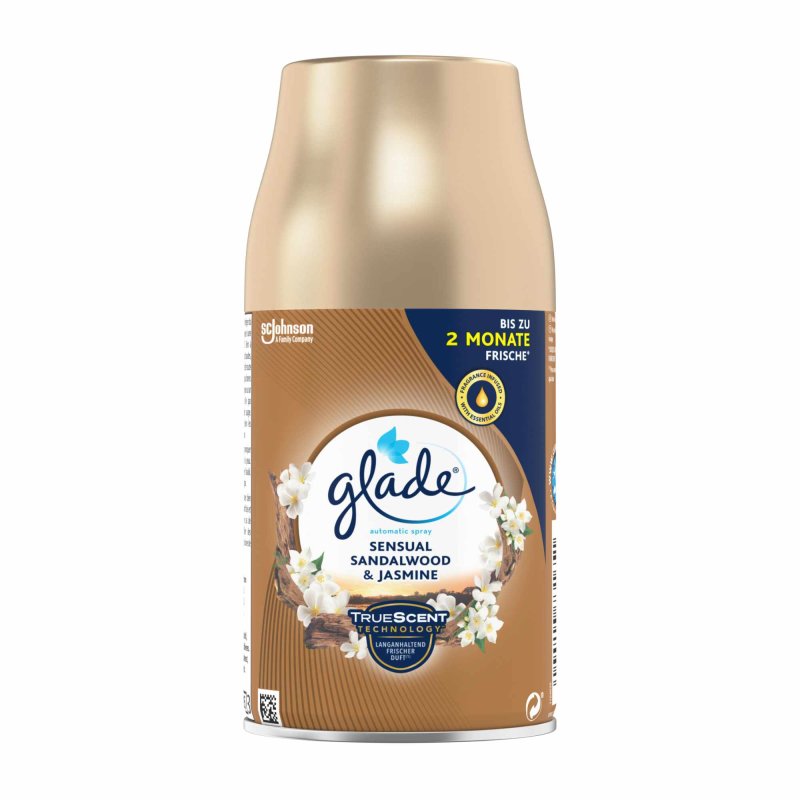 Glade by Brise Automatic Spray Bali Sandelholz&Jasmin Nachfüller 269ml foodpipe [Lebensmittel-Lieferservice Rostock]