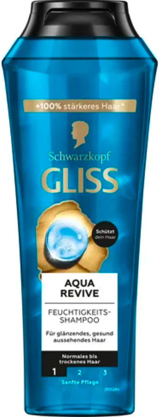 Gliss Shampoo Aqua Revive 250ml foodpipe [Lebensmittel-Lieferservice Rostock]