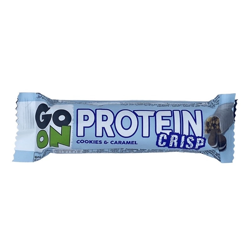 Go on Nutrition Protein Crisp Bar Cookies&Caramel 50g foodpipe Rostock [Lebensmittel-Lieferservice Rostock]