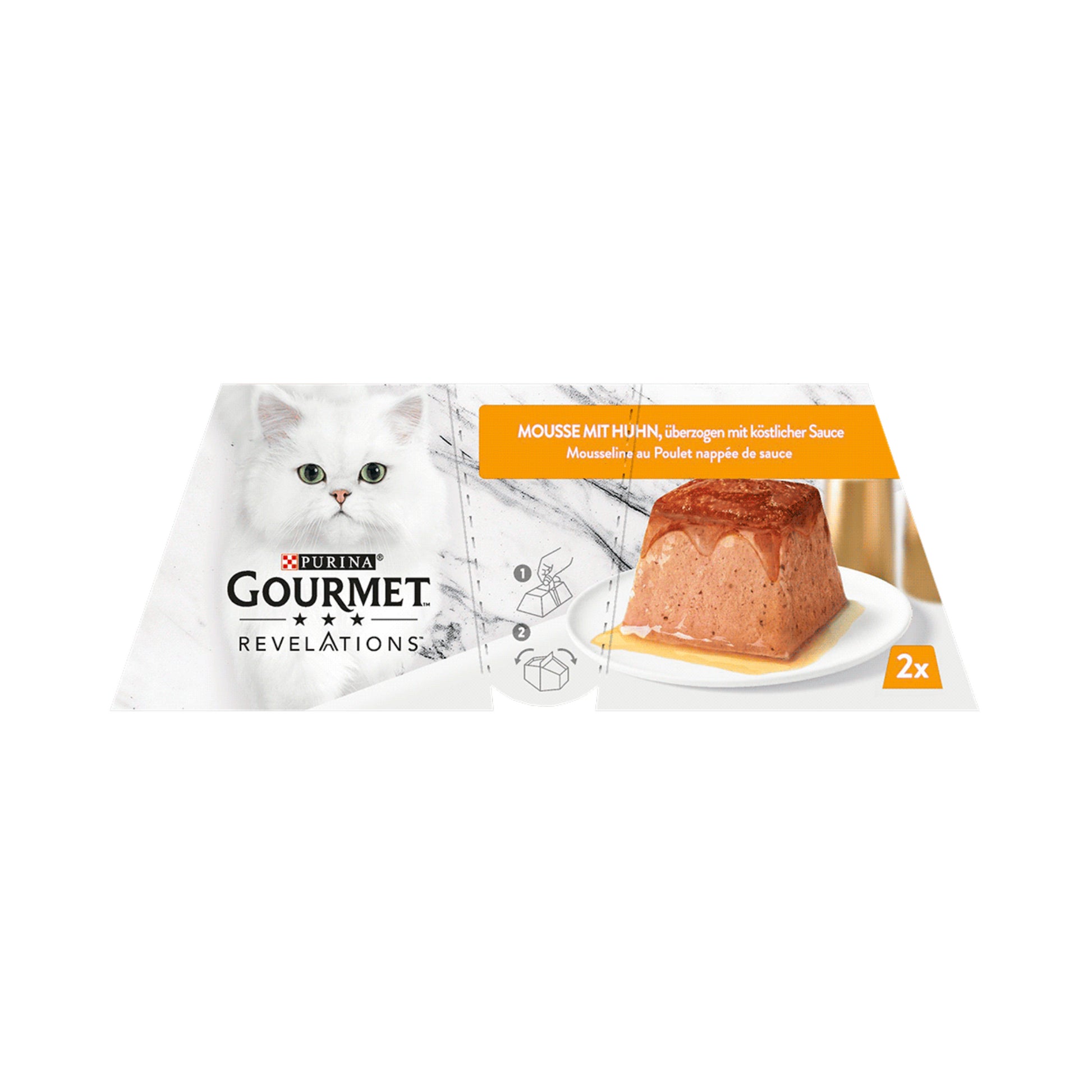 Gourmet Revelations Huhn Mousse 2x57g foodpipe [Lebensmittel-Lieferservice Rostock]