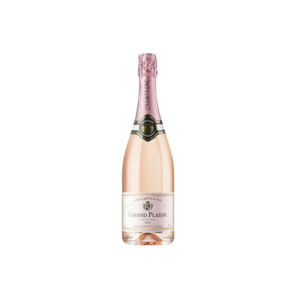 Grand Plaisir Champagne brut rose 0,75l foodpipe [Lebensmittel-Lieferservice Rostock]